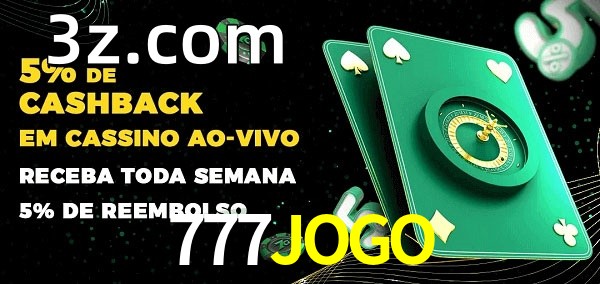 Promoções do cassino ao Vivo 777JOGO